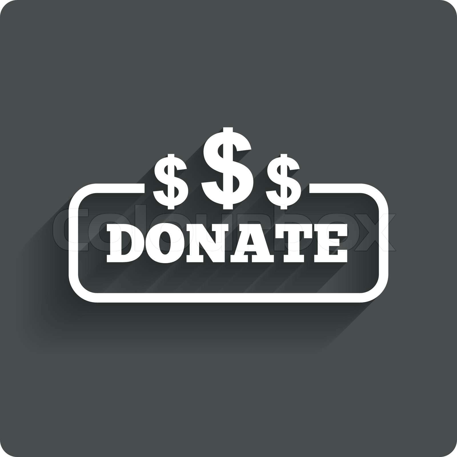 ★Vitaly★ Icon [charitable donation] Flat icon set for charity donation organization volunteer