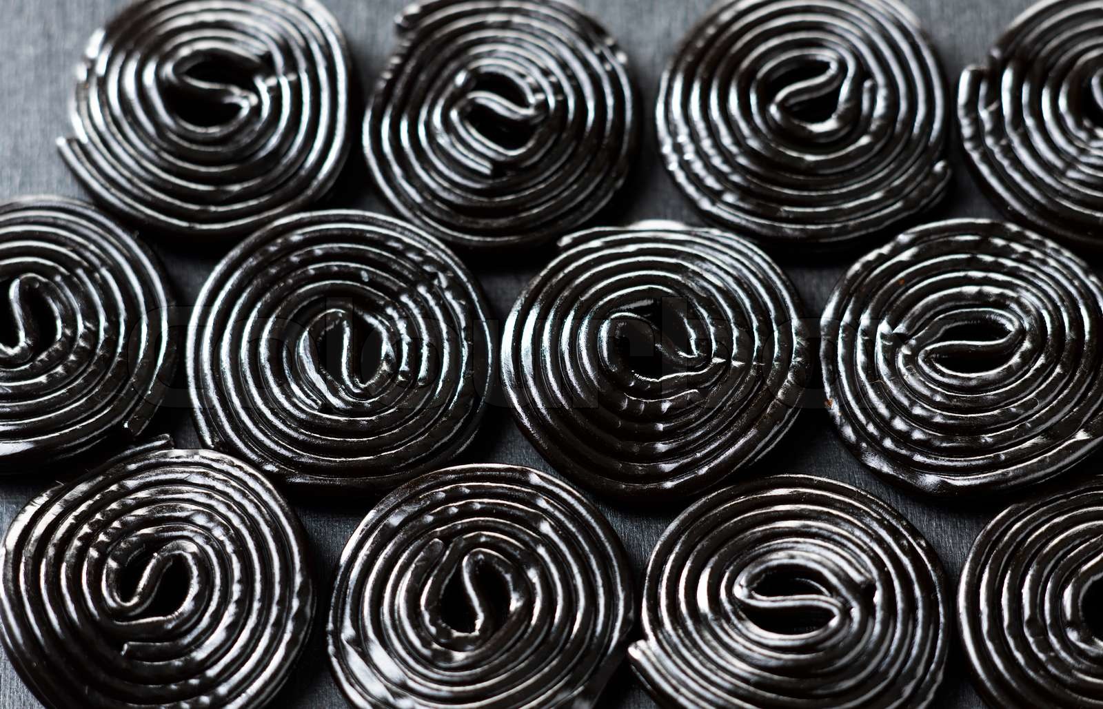 lakritz, süßigkeit, bonbon Stock Bild Colourbox