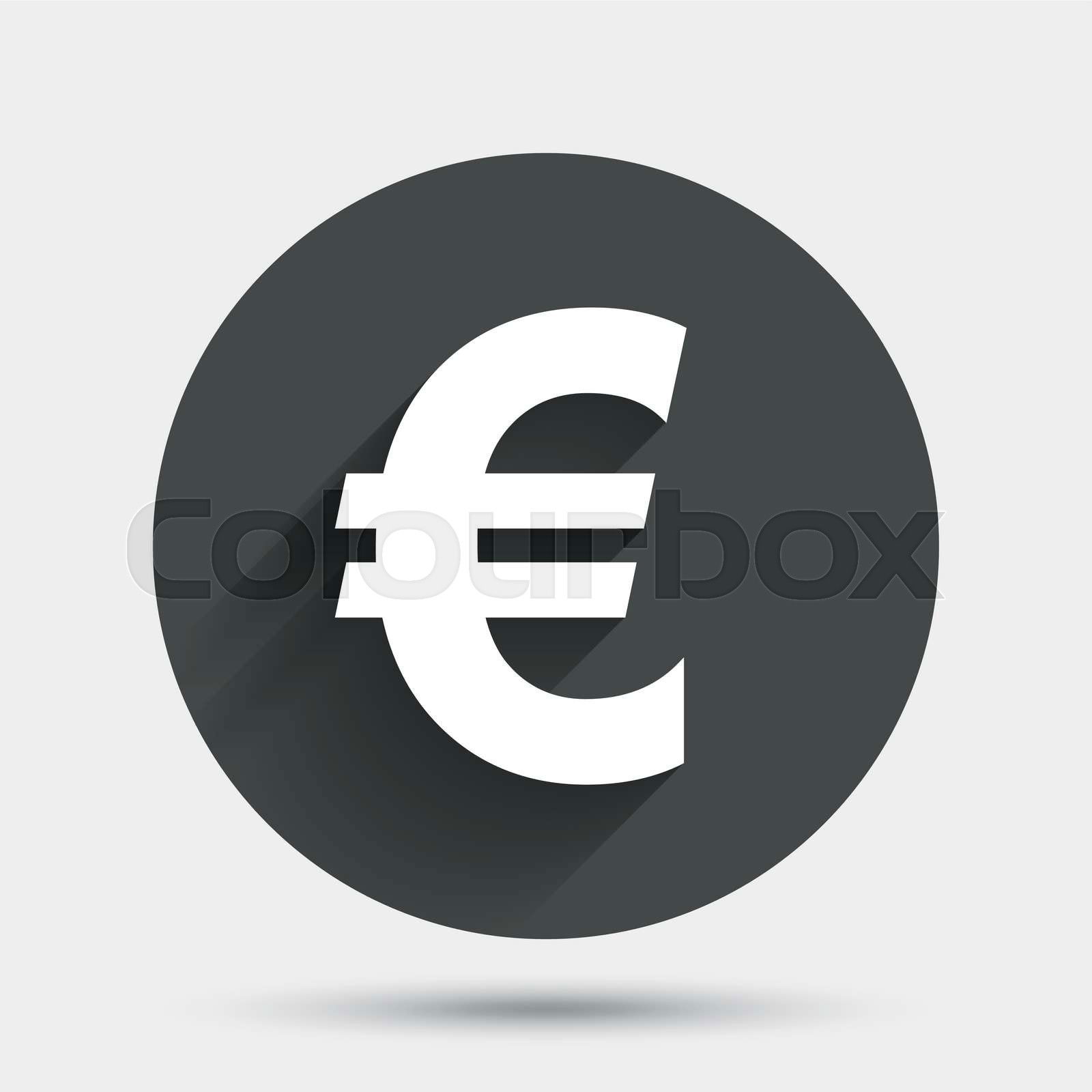 Euro money symbol online