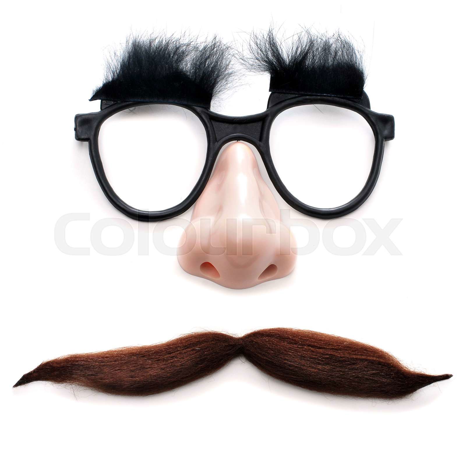 Fake nose mustache glasses deals