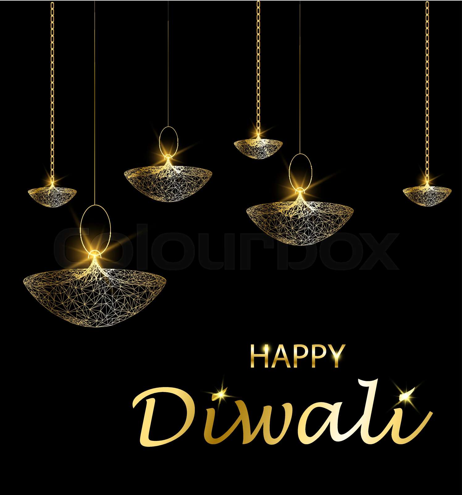 Hanging lights diwali sales