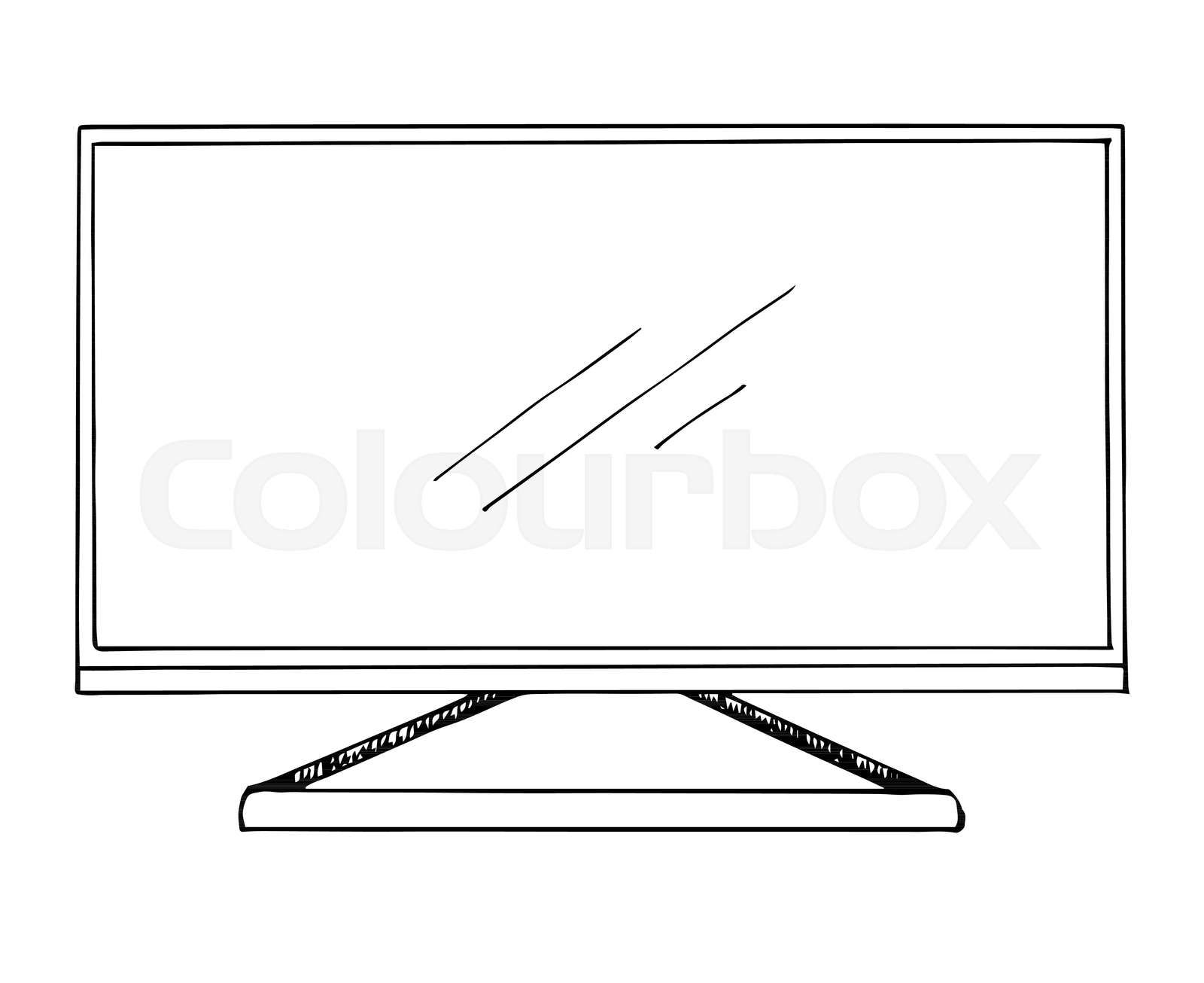 Sketch television shop