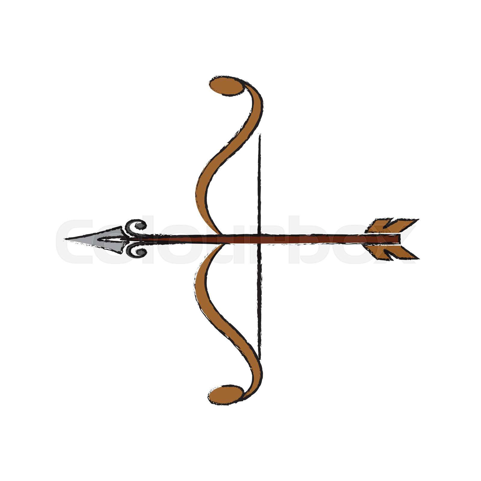 Old fashioned bow and arrow discount