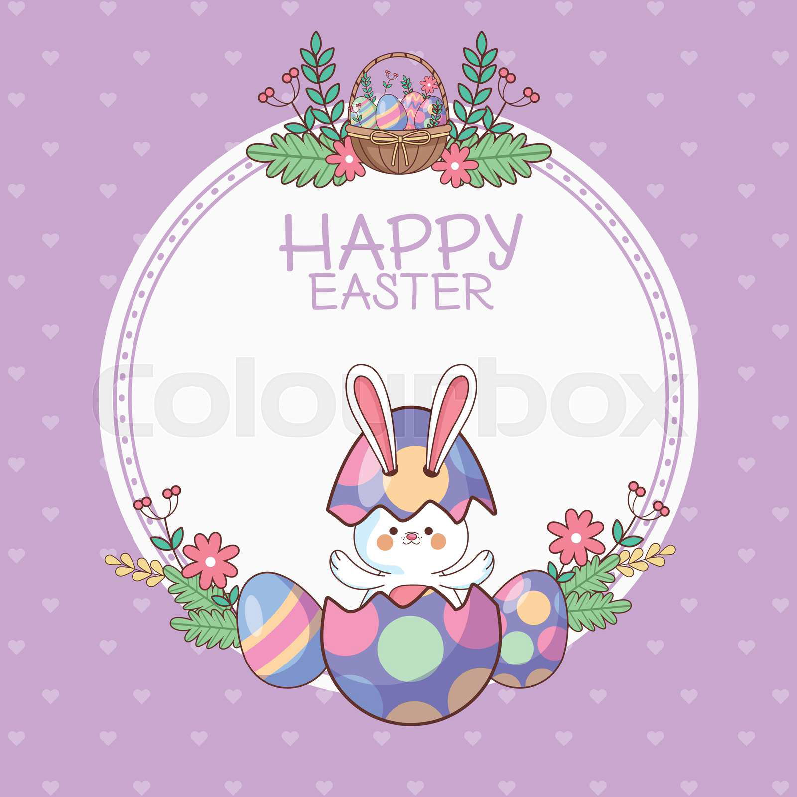 シーグラスアート『 Happy Easter•*¨*•.¸♬︎』 bg,f8f8f8-flat,750x,075,f-pad,