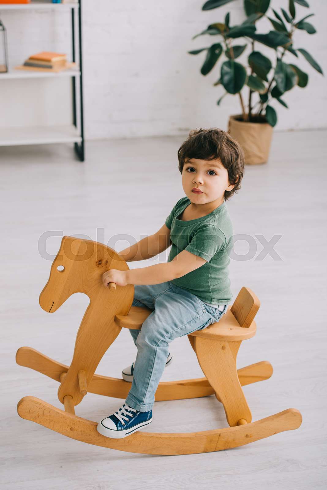 Baby sit in rocking horse online