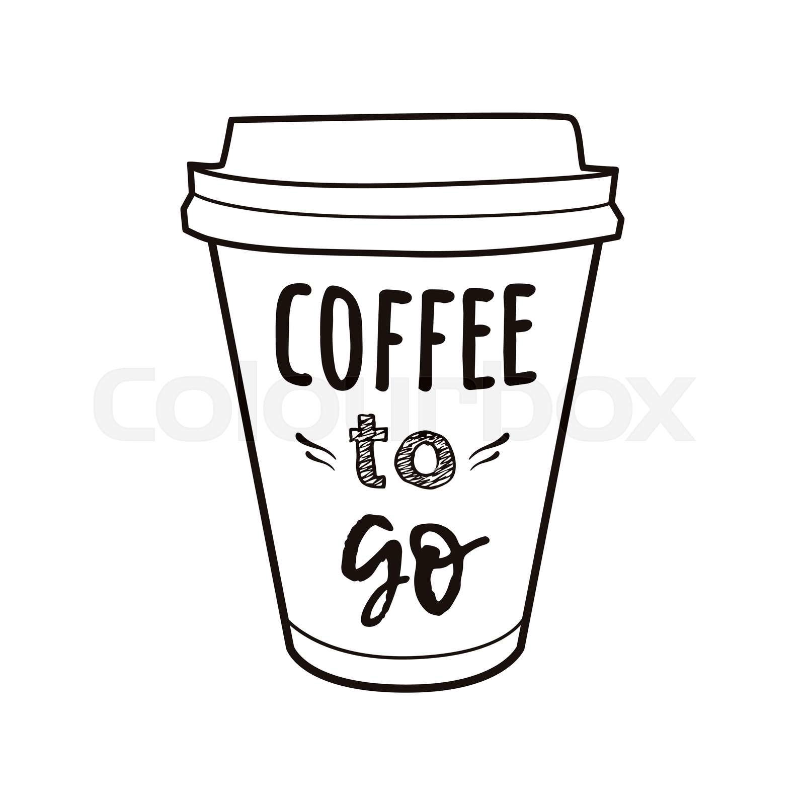 Coffee cup outline online