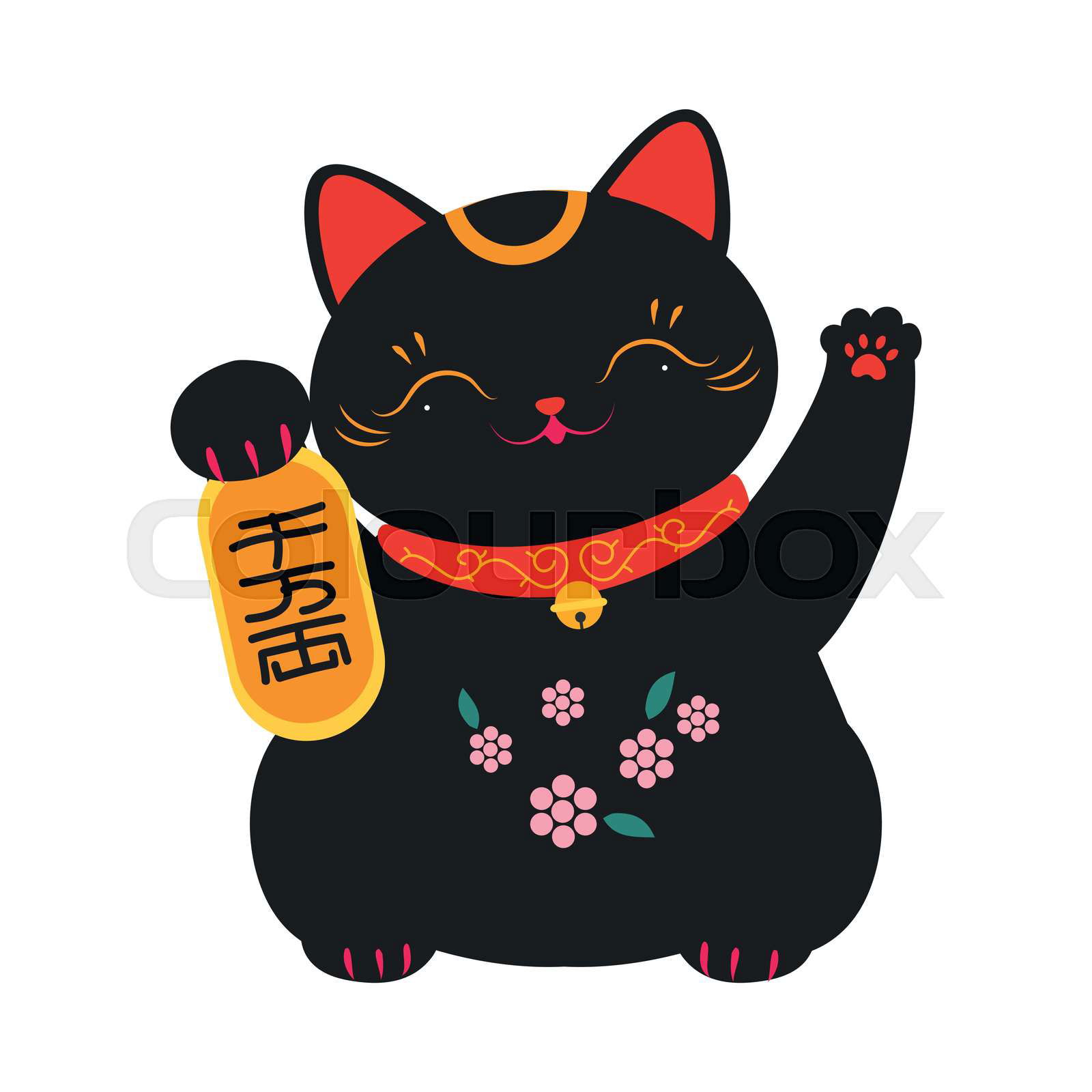 Lucky cat symbol online