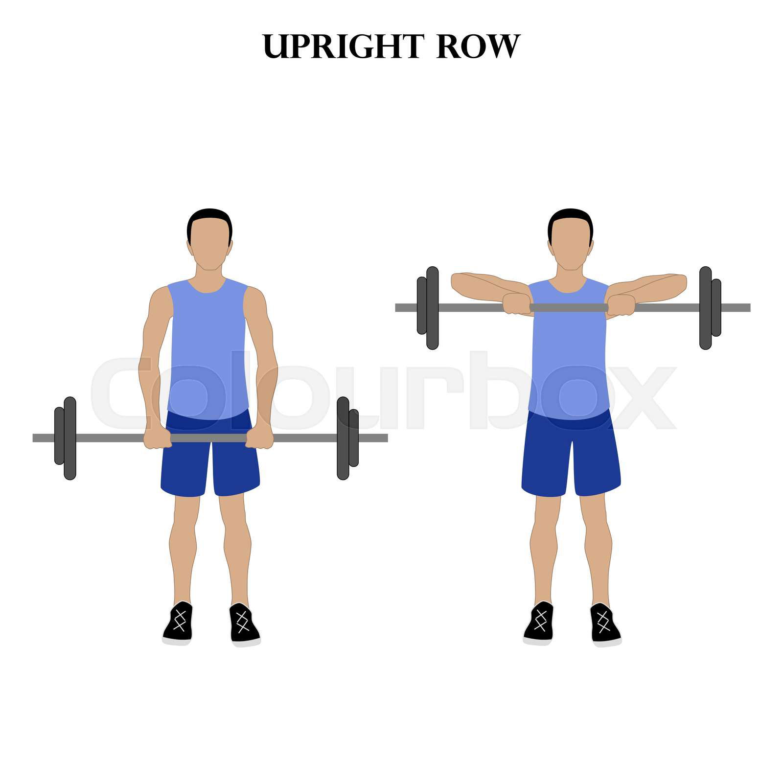 Bb discount upright row