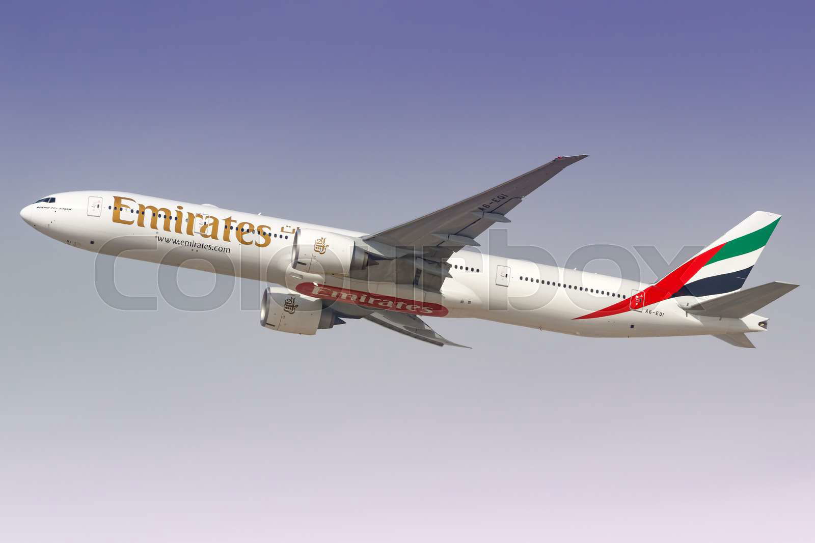 Dubai, United Arab Emirates – 21. February 2018: Emirates