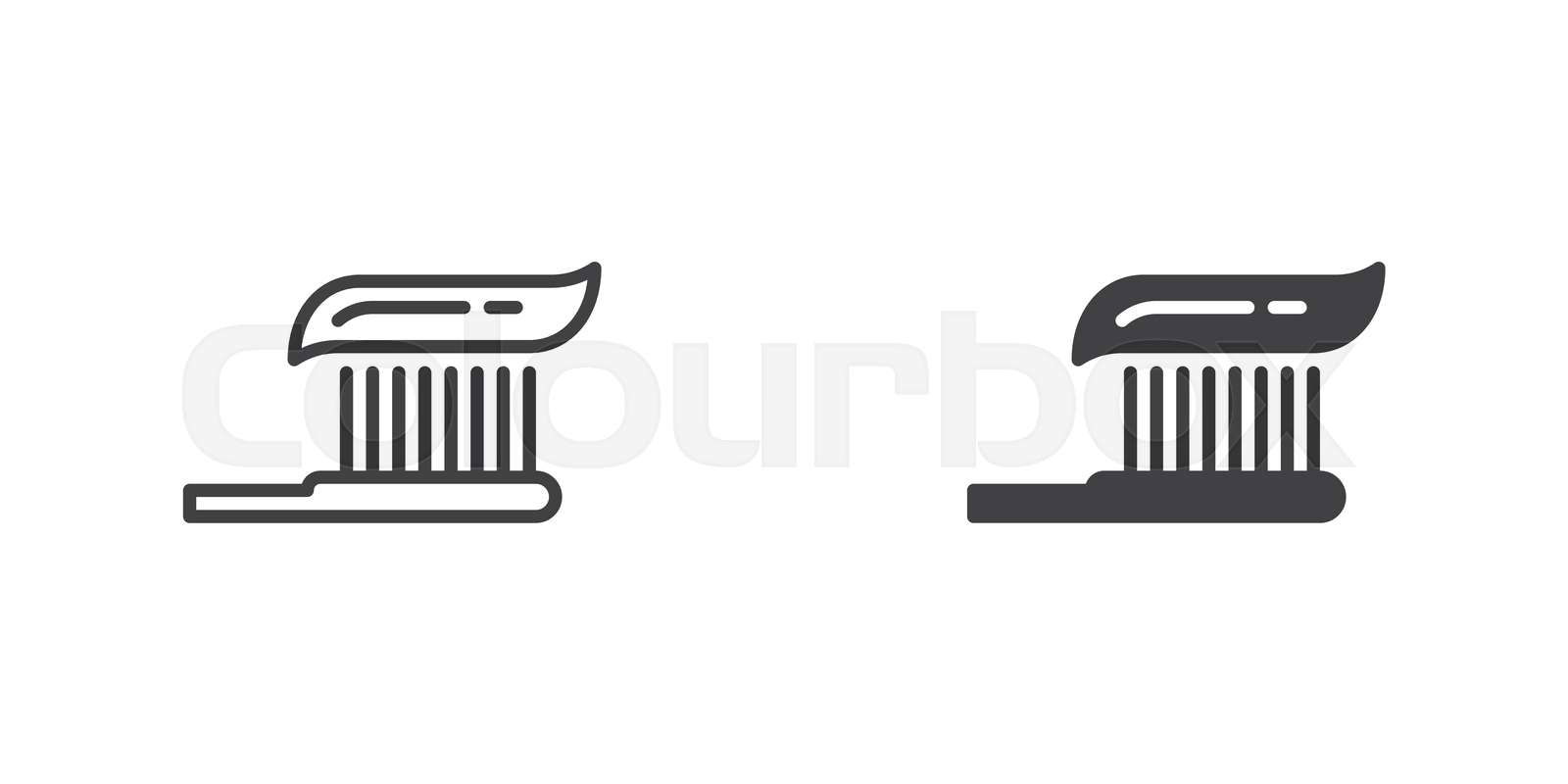 Toothpaste filled toothbrush top