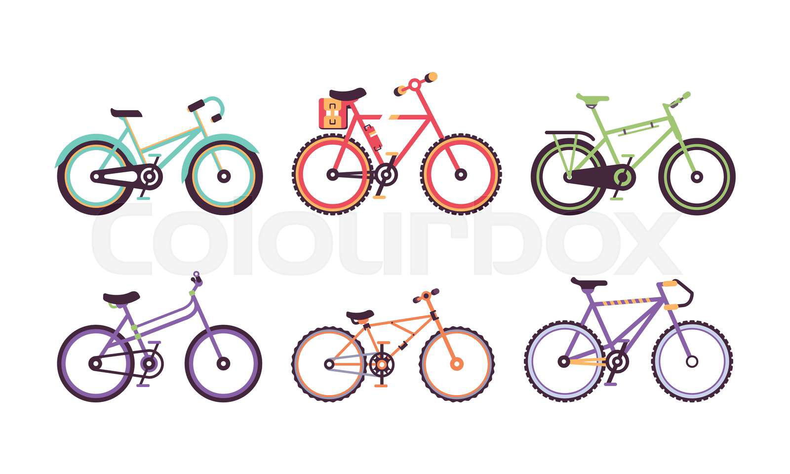 Two clearance pedal cycle