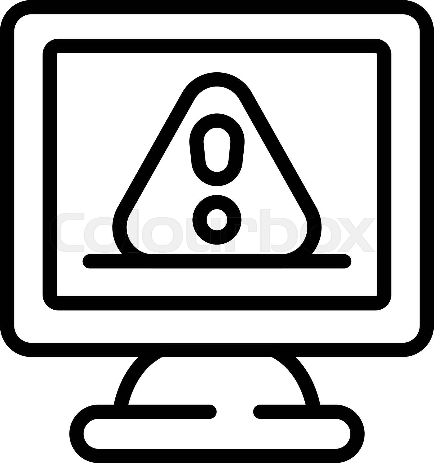 Lost signal icon outline vector. Online connect. Internet er Lost signal icon outline vector. Online connect. Internet er