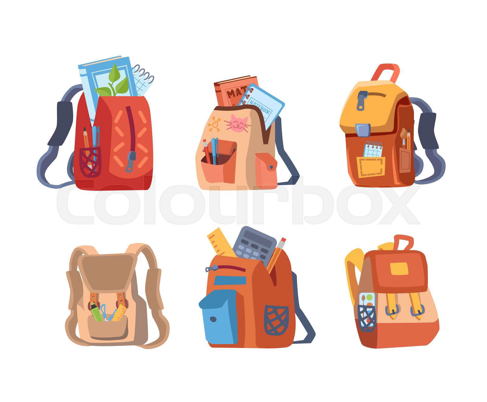 Cartoon backpacks for school clearance