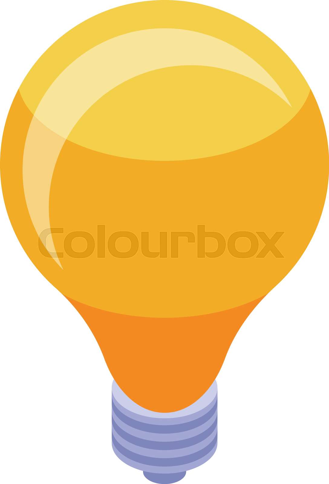Bright yellow light bulb sales