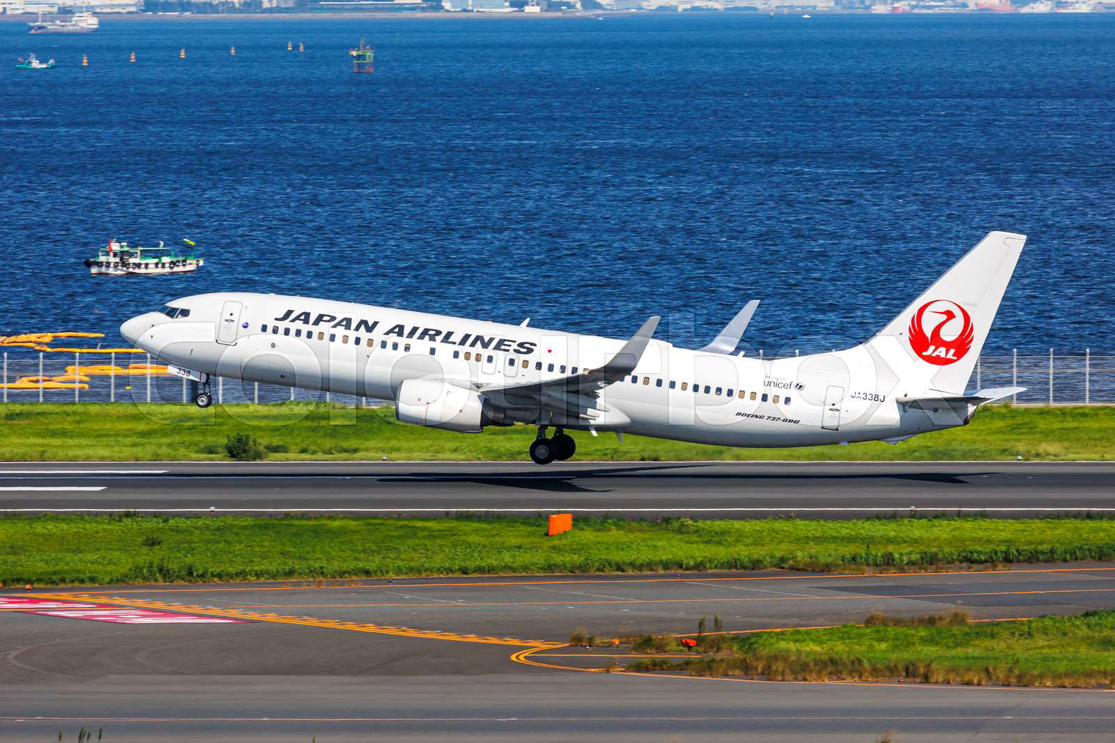 Tokyo, Japan - September 25, 2023: Solaseed Air Boeing 737-8