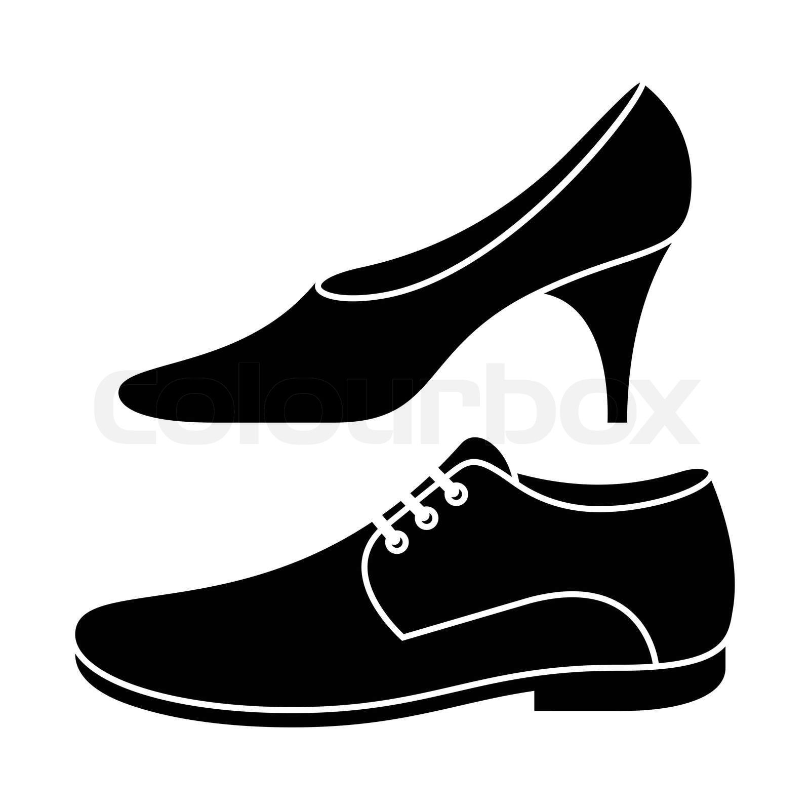 Female shoes vector best sale