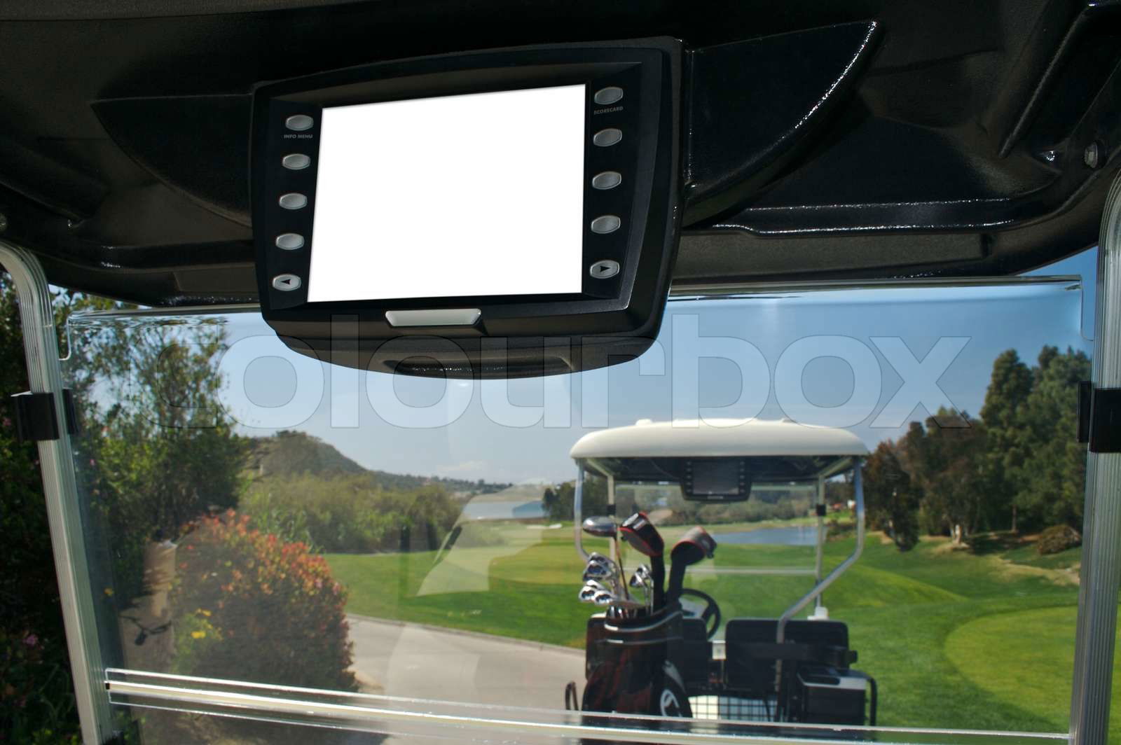 Golf cart gps screen online